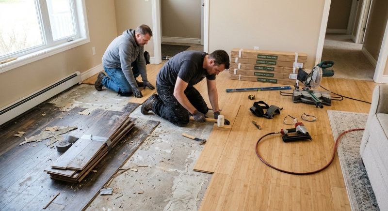 Bamboo Flooring Installation in Spring Hill, TN