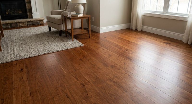 Cherry Floor Installation in Chapel Hill, TN