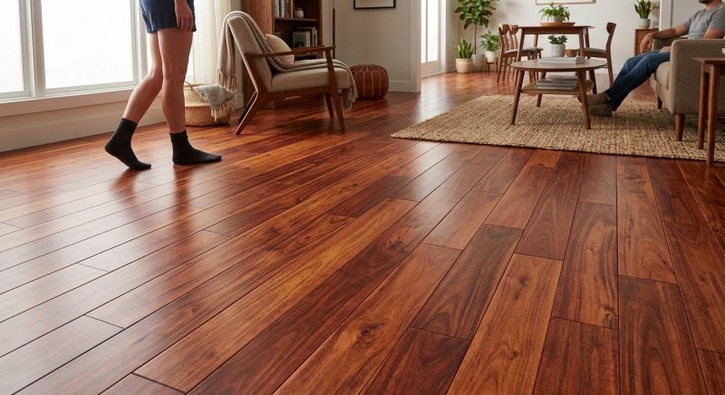 Cherry Floor Installation in Thompsons Station, TN