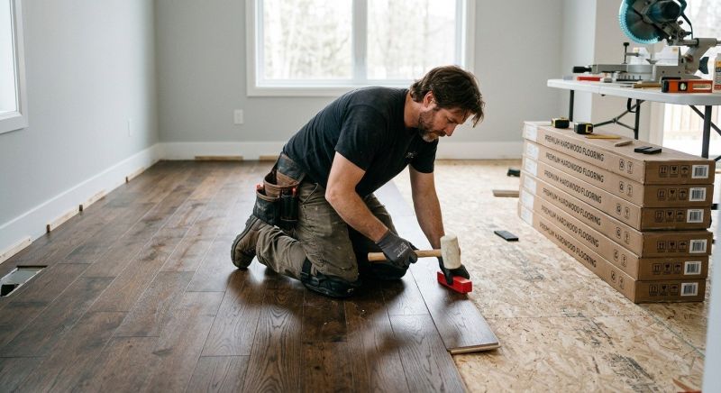 Hardwood Floor Installation in Fairview, TN