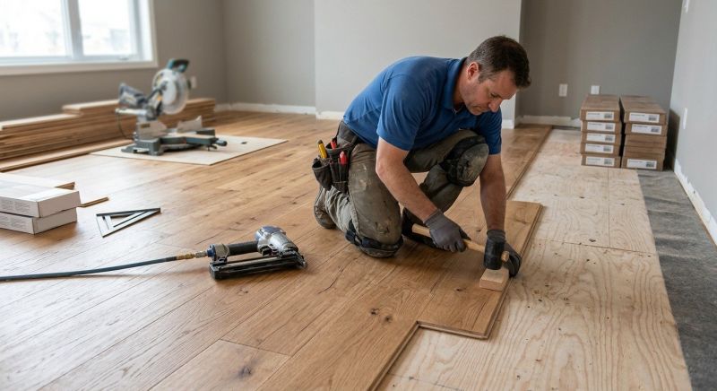 Hardwood Floor Installation in Spring Hill, TN