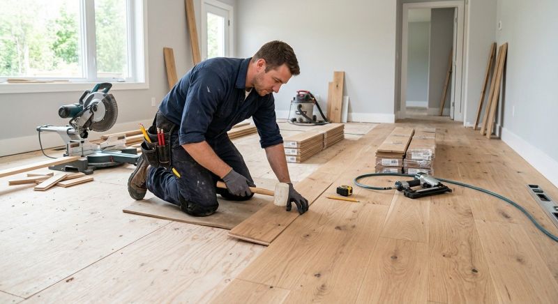 Hardwood Floor Installation in Williamson County, TN
