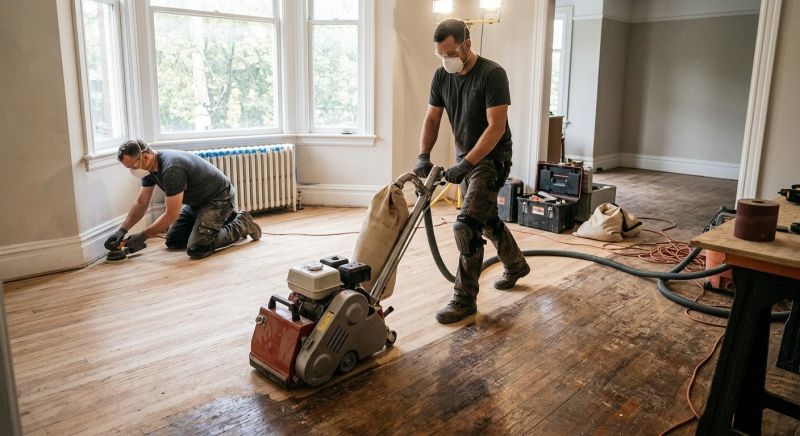 Hardwood Floor Renovation in Spring Hill, TN