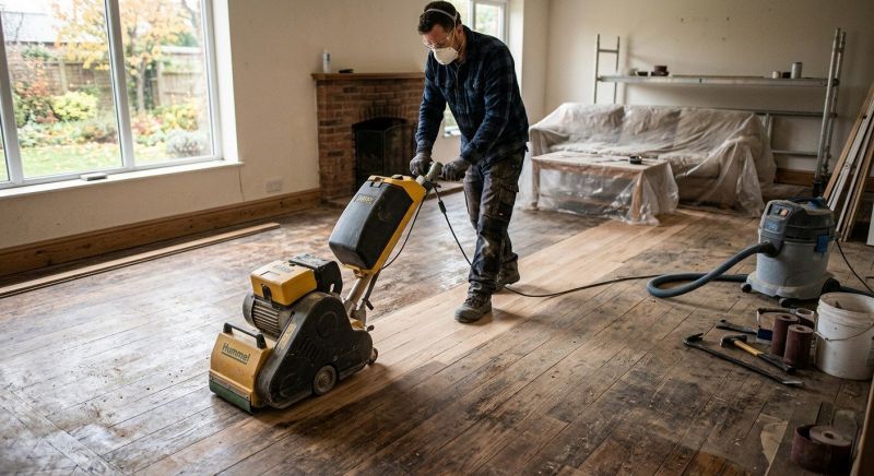 Hardwood Floor Renovation in Spring Hill, TN