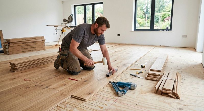 Maple Flooring Installation in Brentwood, TN