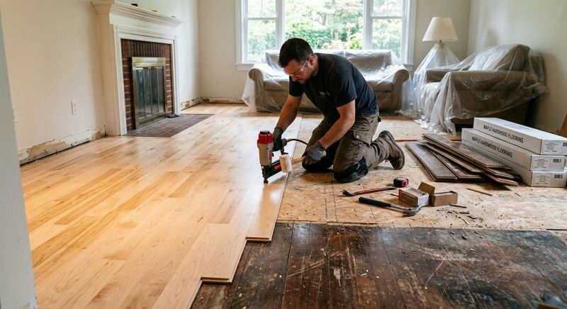 Maple Flooring Installation in Nashville, TN