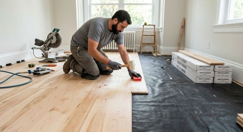Maple Flooring Installation in Williamson County, TN