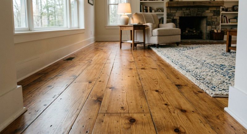 Pine Floor Installation in Spring Hill, TN