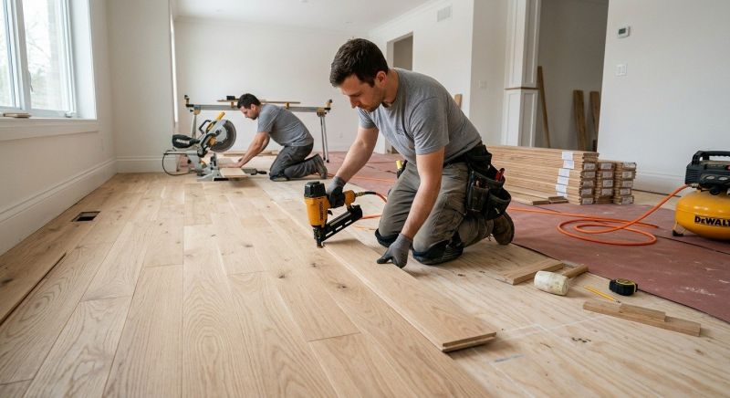 Wood Floor Replacement in Fairview, TN