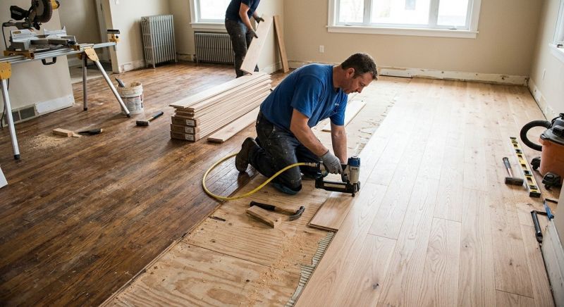 Wood Floor Replacement in Marshall County, TN