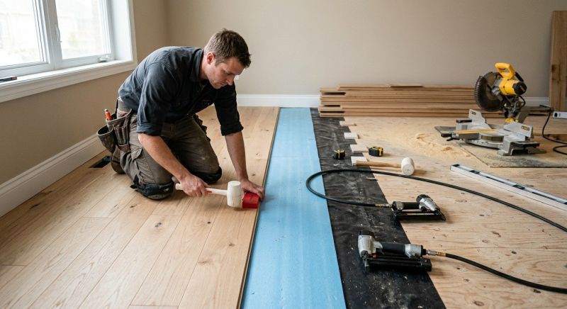 Wood Flooring Installation in Marshall County, TN